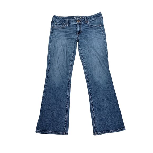 American Eagle Outfitters Denim - American Eagle Favorite Boyfriend Jeans Womens Sz 12 Denim Stretch Baggy Y2K